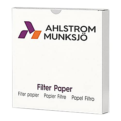 Ahlstrom 6170-2700 cerc de hârtie de filtru canelat, 35 microni, debit rapid, grad 617, diametru 27cm