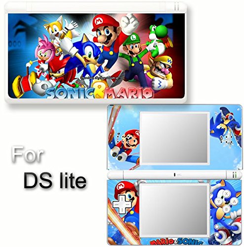 Mario & Sonic la autocolantul olimpic de piele pentru DS Lite