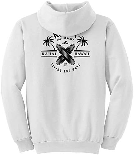 Koloa Surf Mens Kauai Surfboards Logo pulover Hoodie în mic-5x-mare