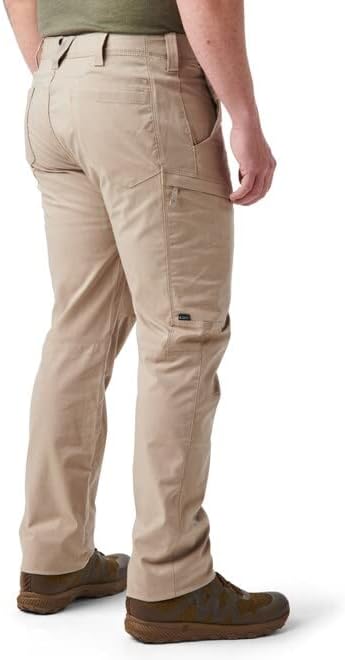 5.11 pantaloni tactici pentru bărbați, țesătură elastică Flex-Tac, talie confortabilă, stil 74520