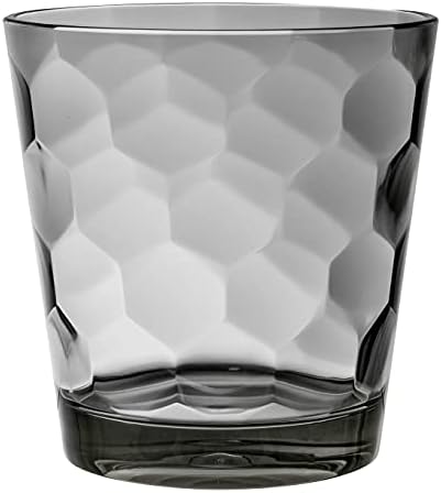 KLIFA-LYON-11 uncie, Set de 6, pahare acrilice pahare de băut Pahare, fără BPA, vase de băut din Plastic stivuibile, seif pentru