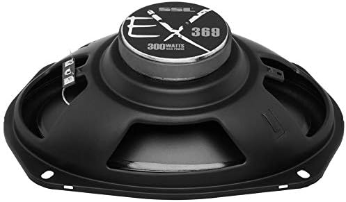 Laboratoare de furtună sonoră SSL EX369 6x9 300W Difuzoare stereo cu 3 căi cu pereche de impedanță de 4 ohm, con de woofer