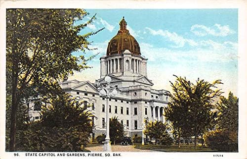 State Capitol & Gardens Pierre, South Dakota SD Cărți poștale