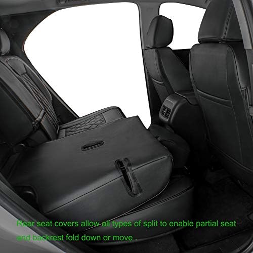 EKR Custom Fit Equinox Huse pentru scaune auto pentru Chevy Equinox Premier, LS, LT, l, RS 2018 2019 2020 2021 2022 2023 -