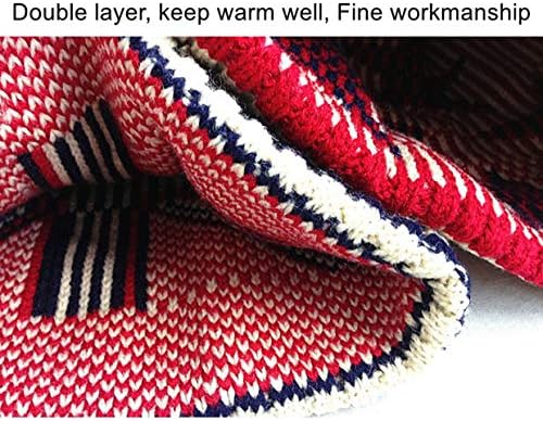 S Pentru Totdeauna Adult Iarna Cald Cablu-Tricot Capace Pom-Pom Lână Beanie Tricotate Pălării