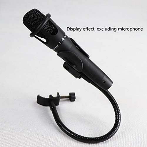 microfon flexibil Gooseneck microfon Stand cu clemă de birou pentru Radio Broadcasting Studio, echipamente de difuzare Live,