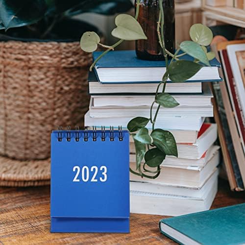 Nuobesty 2022 Desk Calendar Mini 2023 Calendar desktop din iulie 2022 până în decembrie 2023 lunar zilnic Calendar Academic
