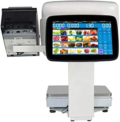 ZHONGJI Touch Screen fructe legume Magazin de vânzare cu amănuntul Supermarket POS casa de marcat cu cântărire și coduri de