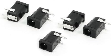 Aexit unghi drept distribuție electrice 3 pini DIP PCB Mount 3.5 mm Stereo Jacks Conectori 5 buc
