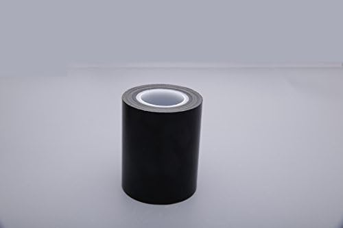 3 x10m negru PTFE TEFLON TAPE NONSTICK 500 ℉ Banda adezivă din fibră de sticlă cu temp.