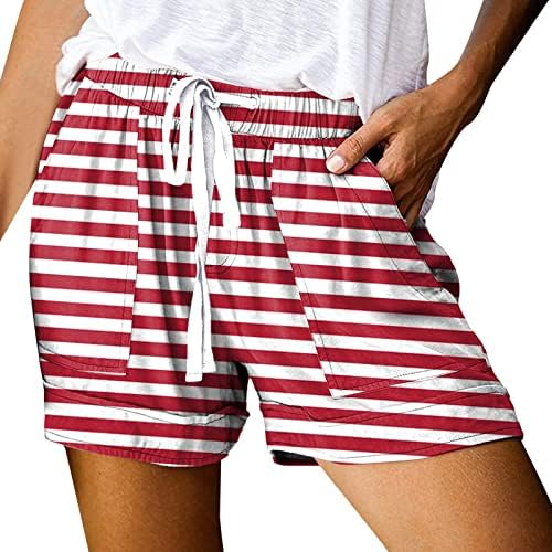 Pantaloni scurți pentru femei casual vară confortabilă confortabilă de culoare pură de culoare plajă pantaloni scurți baggy