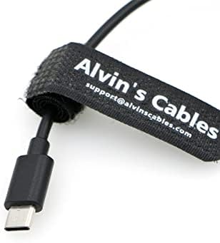 Cablurile Alvin's Cabluri USB-C 5V 2A pentru proiectare Blackmagic Micro Converter D-Tap la cablu de tip C 60cm | 24inches