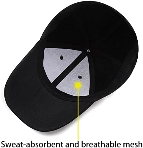 Șapcă De Baseball Pentru Pisici Întunecate Reglabilă Din Bumbac Nestructurat Pălărie Tată Pălării De Protecție Solară