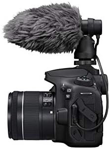 Aparat foto Canon DSLR [EOS 90D] / vlogging Video Creator Kit cu microfon Stereo DM-E100, Card de memorie SDHC de 32 GB și