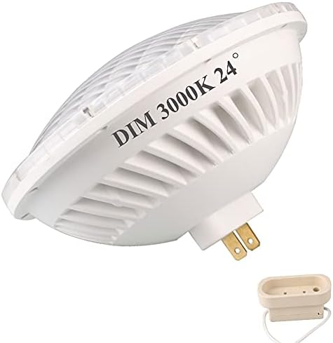 KAPATA Par 56 bec cu LED-uri Dimmable 3000k 60 $ MFL 300 Watt Halogen Par56 lampă de înlocuire cald alb mediu inundații lumini 28W GX16D bază 120V, pachet de 1
