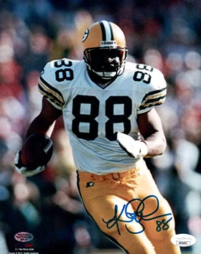 Keith Jackson a semnat autografat 8x10 Photo Green Bay Packers JSA AB54874 - Fotografii NFL autografate
