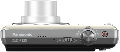 Cameră digitală Panasonic Lumix DMC-FS25 de 12MP cu Zoom stabilizat de imagine MEGA optică de 5X și LCD de 3 inch
