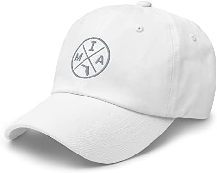 Retro Miami Baseball Hat MIA emblema Tata pălărie Cap