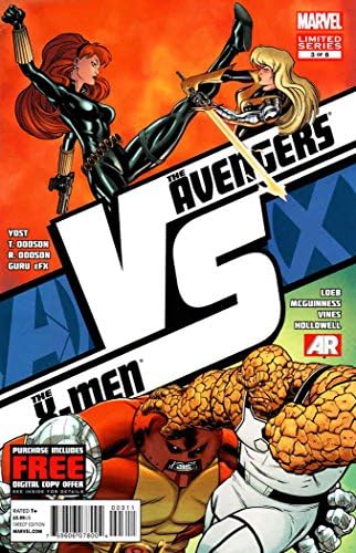 AvX: Vs 3 VF; carte de benzi desenate Marvel / Avengers X-Men