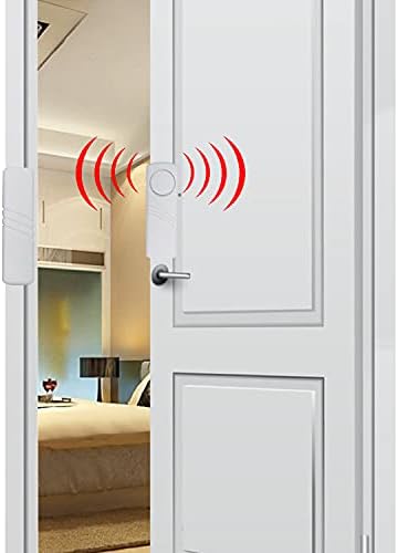 6 pachet de securitate Wireless fereastra / USA Alarma Senzor Magnetic usa fereastra antiefractie alarma alarma Piscina alarme