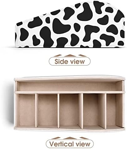 Vaca textura model TV Telecomanda titularii Organizator cutie stilou creion birou stocare Caddy cu 6 compartiment