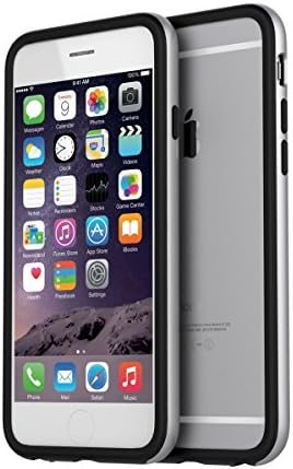 Carcasă Arararee Hue pentru iPhone 6 Plus - Ambalaj cu amănuntul - Argint/Negru