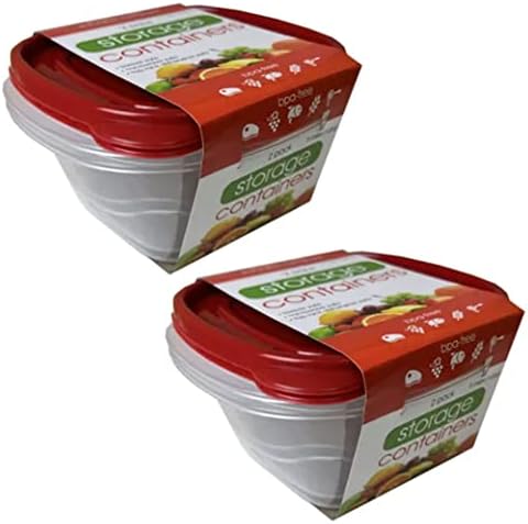 4 buc mese Prep containere alimentare BPA gratuit reutilizabile salata castron depozitare 40oz 1200ml