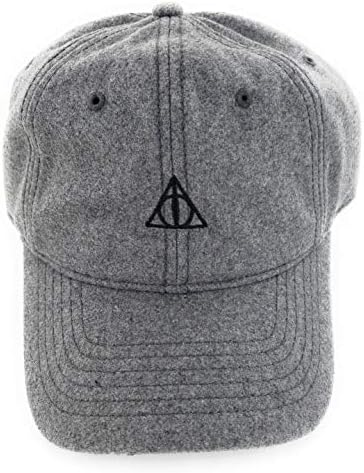Bioworld Harry Potter Deathly Hallows Buckle Hat Grey