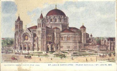 Sf. Louis, Missouri Postcard
