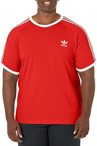 Adidas Originals Tricou pentru bărbați cu 3 benzi pentru bărbați