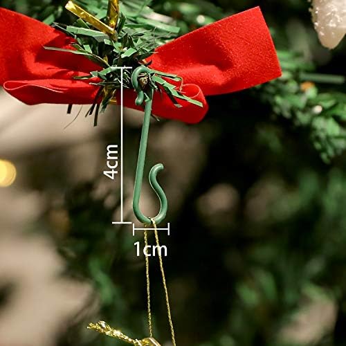 Frienda reutilizabile din plastic Crăciun Ornament cârlige Mini cârlige în formă de S umerase cu foarfece pentru Xmas Home