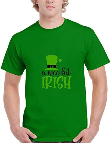 Tricou verde cu mânecă scurtă pentru bărbați Tricou Sf. Patrick's Day 2023 Print imprimat gât rotund Grafic Tees Blaturi casual