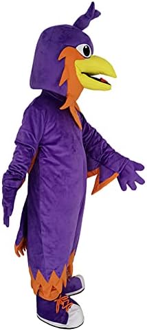 Costum Mascot Mascot RushaPn Purple Phoenix