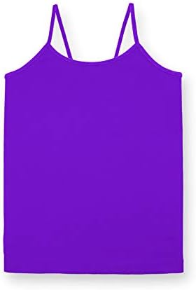 Rezervorul fără mâneci al fetei Kurve - Stretch sub tricouri Cami Camisol, țesătură de protecție UV, evaluat UPF 50+