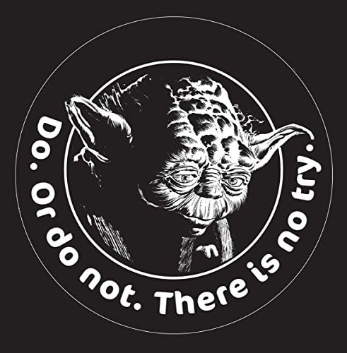 Chroma 3941 Star Wars Yoda Die Cutz Decal, regulat