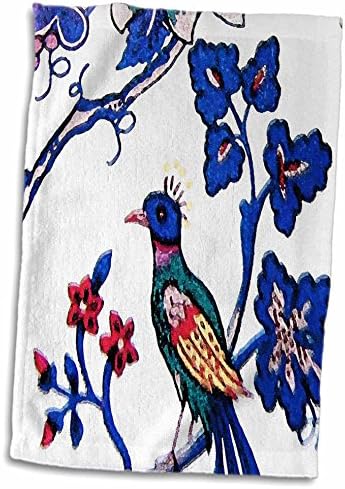 3Drose Florene Decorative - Pasăre pe ramură - prosoape