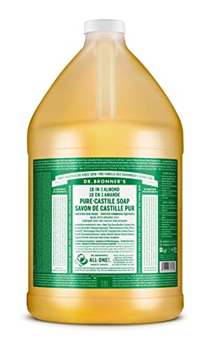 Dr. Bronner ' s - săpun lichid pur-Castile-fabricat cu uleiuri organice, utilizări 18 în 1: față, corp, păr, rufe, animale
