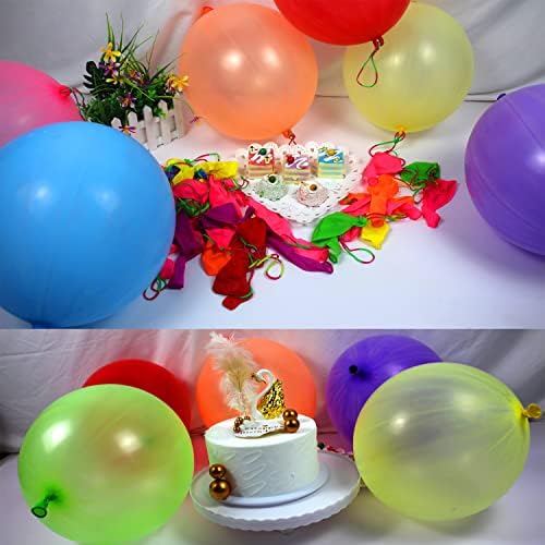 LEEZZIZZ 30pcs pumn baloane, îngroșat Neon stantare balon grele ziua de nastere favoruri pentru copii nunti aprovizionare