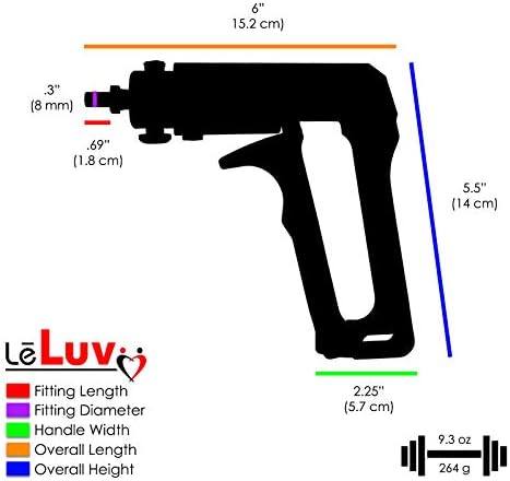 Leluv Maxi Black Vibrant Ponis Pump for Men Bundle cu gabarit și capac - 12 inch x 2,75 inch cilindru și 4 inele de constrângere