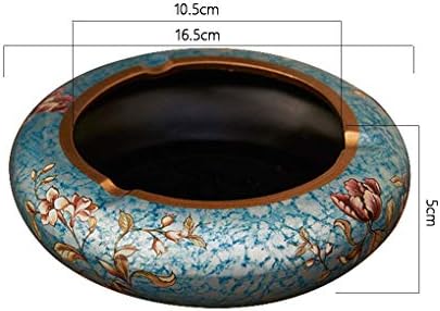 Shisyan y-lkun scrumiere europeană retro ceramică decorare de scrumiere mare, sclav creativă model decorare pentru casă