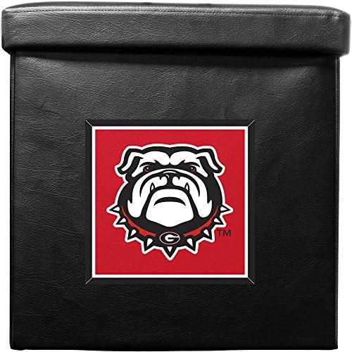 Cutie otomană pliabilă NCAA Georgia Bulldogs