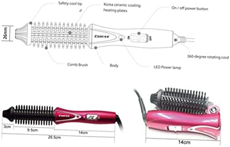 Curlers mobestech pentru păr scurt pentru păr electric role de păr ceramică role de păr păr ondulat pensule electric perie