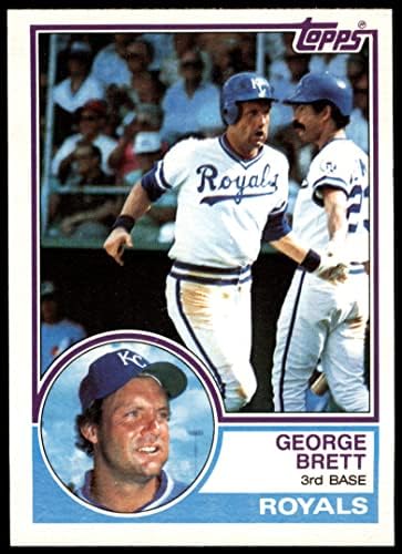 1983 Topps 600 George Brett Kansas City Royals Ex/Mt Royals