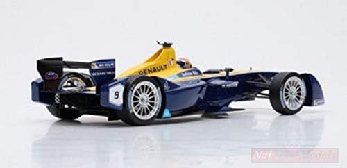 Model de scară a modelului Spark Compatibil cu Renault E.Dams S.Buemi N.9 Campion Sezonul 2 Formula E 1:18 S18FE02