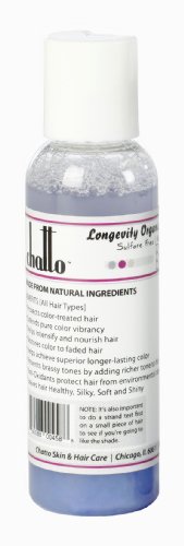 Chatto longevitate cool Grey Enhancement Șampon pentru culoarea părului organic, 2fl oz