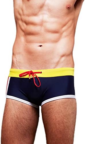Trunchiuri de înot blfyqb, un unghi plat, care se potrivește cu bărbați de vară, trunchiuri de înot, pantaloni scurți de înot