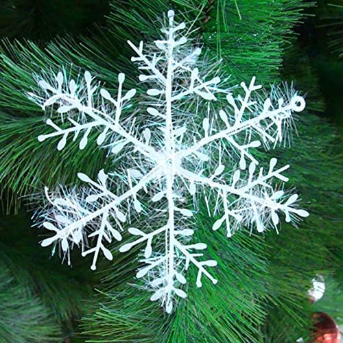 Snowflake Agățat Decoratiuni-Sparkly Fulgi De Zăpadă Decoratiuni De Craciun / Sparkly Agățat Fulgi De Zăpadă, Crăciun Fulgi