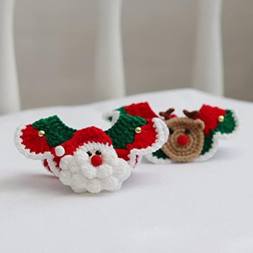 Gulere pentru animale de companie eșarfă țesută manual tricotat pentru câine pisică pisică Crăciun tricotat eșarfă de guler