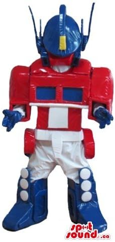 Spotsound Optimus Prime Robot Robot Mascot SUA Costum Fancy Rochie