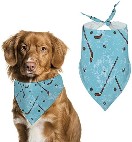 Hochei Model Model Imprimate Pet Bandane Minunat Triunghi Pet Eșarfă Confortabil Câine Salopete Batista